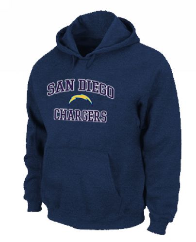 NFL Men's Nike Los Angeles Chargers Heart & Soul Pullover Hoodie - Navy